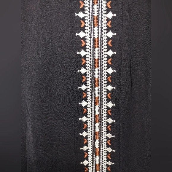 Yigal Azrouel Giorgio Dress in Black size 2 Runway Embroidered Halter Luxury - Picture 9 of 10